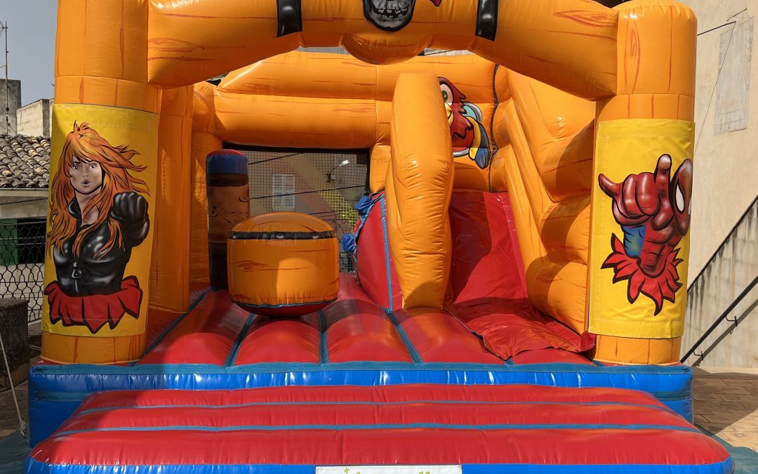 Espiderman 4,10 x 5,20 x 2,90 mts